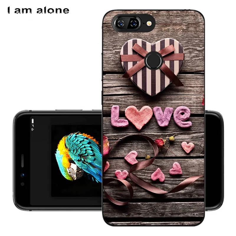 Чехлы для телефонов I am alone для lenovo S5, 5,7 дюймов, мягкий ТПУ мобильный Модный Цветной милый черный чехол для lenovo S5, сумки - Цвет: Black TPU U17