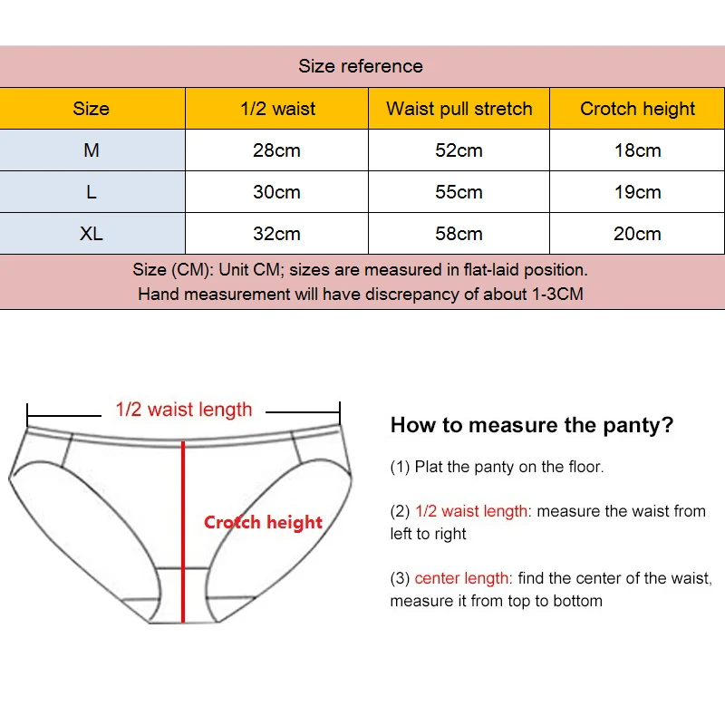 6 шт. в упаковке женское нижнее белье модные хлопковые трусики с волнистым