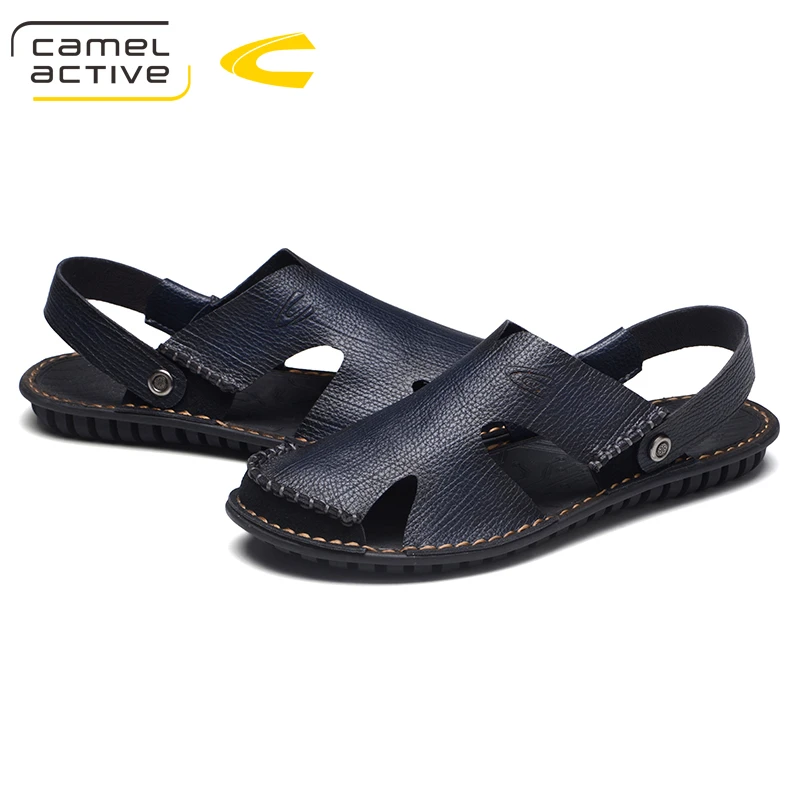 Мужские сандалии Camel Active коровья кожа повседневная нескользящая резиновая