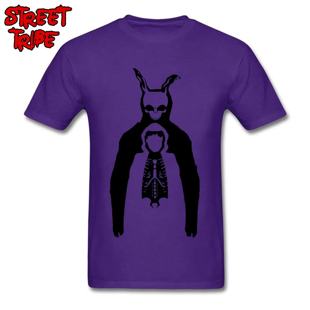 Donnie Darko and Frank черная футболка для мужчин Приталенная из 100% хлопка С Днем Рождения