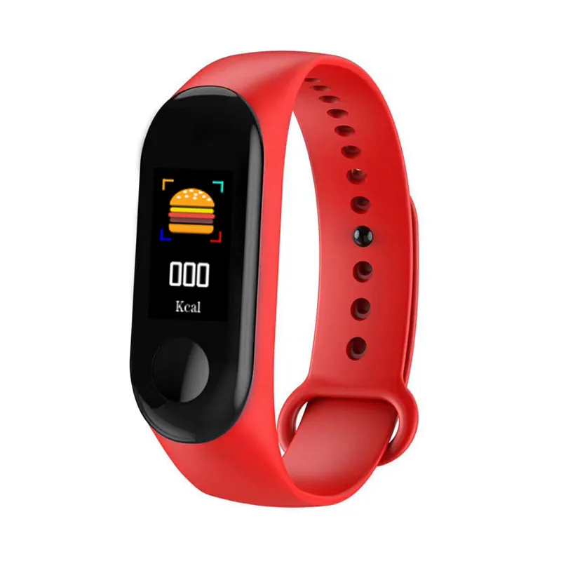 M3 Smartband Fitness tracker Smart Bracelet Blood Pressure Heart Rate Monitor Waterproof band PRO Wristband PK Mi Band 3 | Электроника