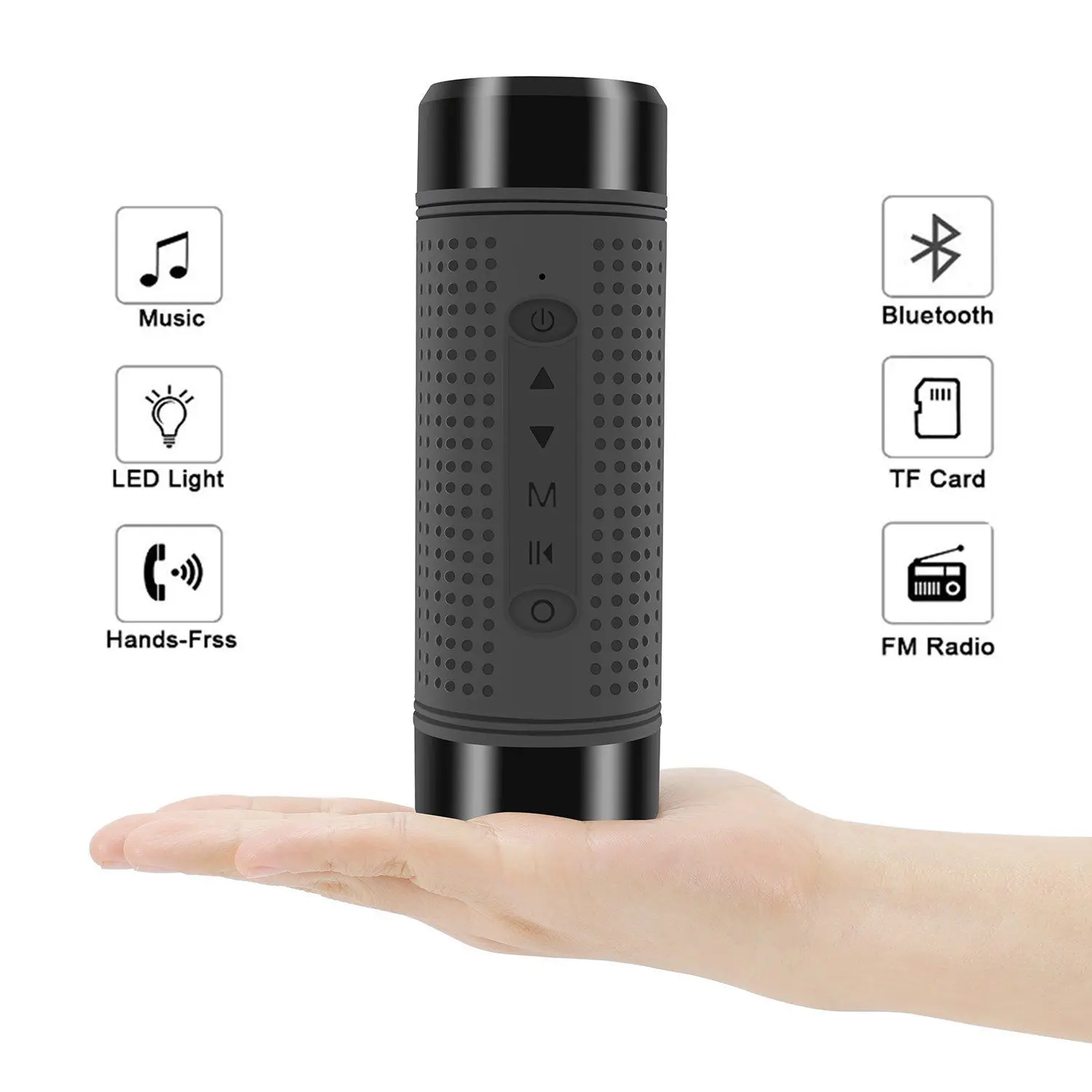 Топ Открытый Bluetooth динамик водостойкий 3600 мАч power Bank велосипедный портативный