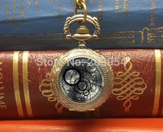 1 шт./лот антикварные карманные часы с подвеской ожерельем в стиле