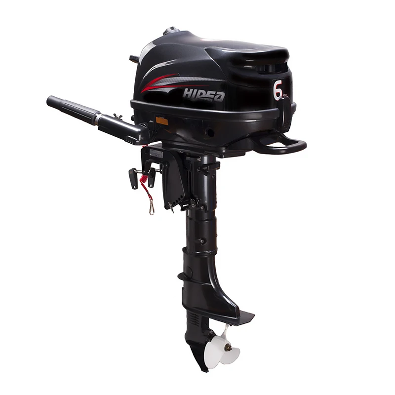 Hidea подвесной двигатель 4 тактный 6HP короткие с валом для лодки двигателя
