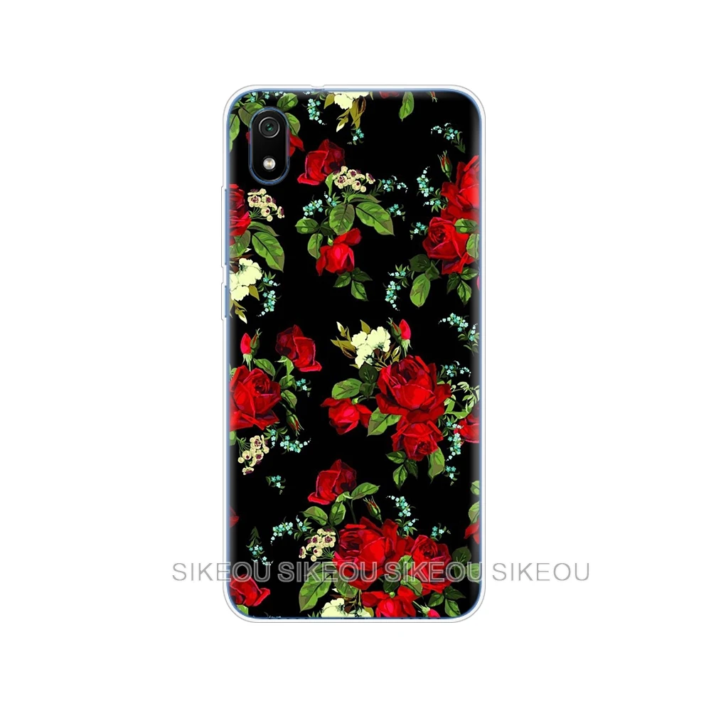 Силиконовый чехол для xiaomi redmi 7a, чехол s, полная защита, мягкая задняя крышка из ТПУ для redmi 7 a, бампер hongmi 7a, чехол для телефона - Color: 34620