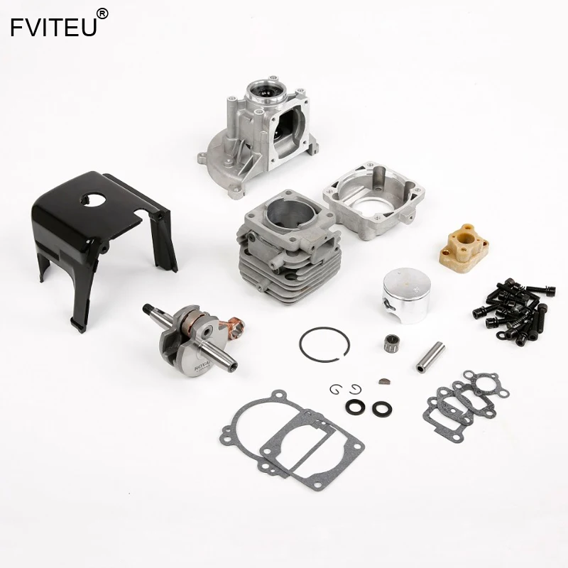 Улучшенный комплект двигателя fvieu 4 bolt 32cc 36cc подходит для 1/5 HPI Baja 5B SS Rovan KM Losi|Детали