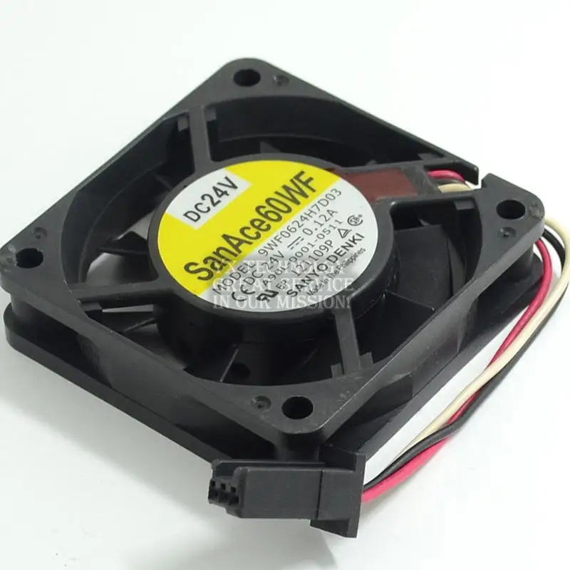 Новый 9WF0624H7D03 6015 60 мм 24 В A90L-0001-0511 Fanuc для охлаждающего вентилятора SANYO 60*60*15 |