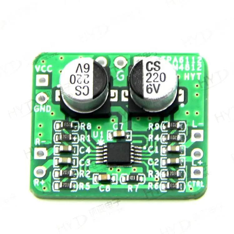 Плата усилителя для наушников с дифференциалом до сбалансированного 150 МВт Hi Fi