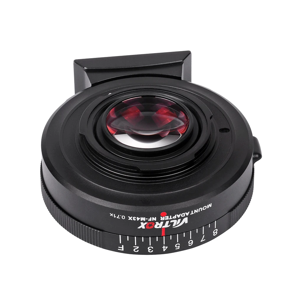 Viltrox NF-M43X фокусное расстояние редуктор скорости бустер адаптер турбо w/диафрагма