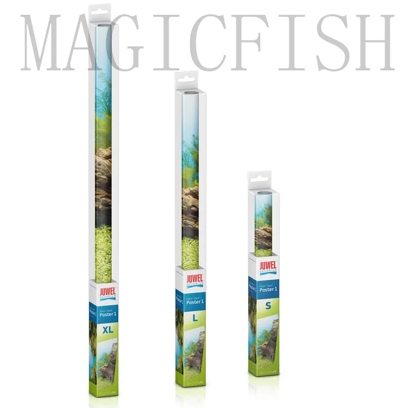 Juwel HD fish tank фоновая живопись. ПВХ двусторонний фон для аквариума Плакат Украшение Аквариум настенный фон