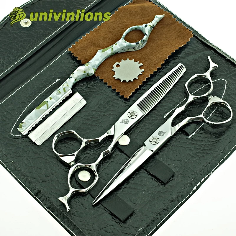 Univinlions 6 &quotЛучшие Ножницы для волос японские Парикмахерские ножницы