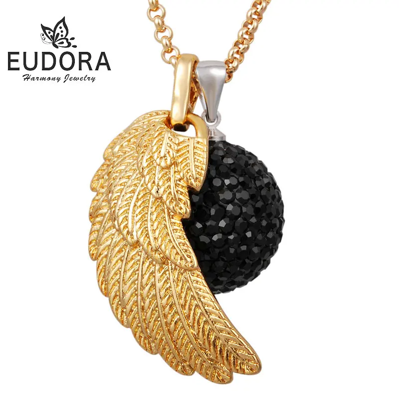 Ожерелье Eudora с изображением ангела модные украшения для беременных медная