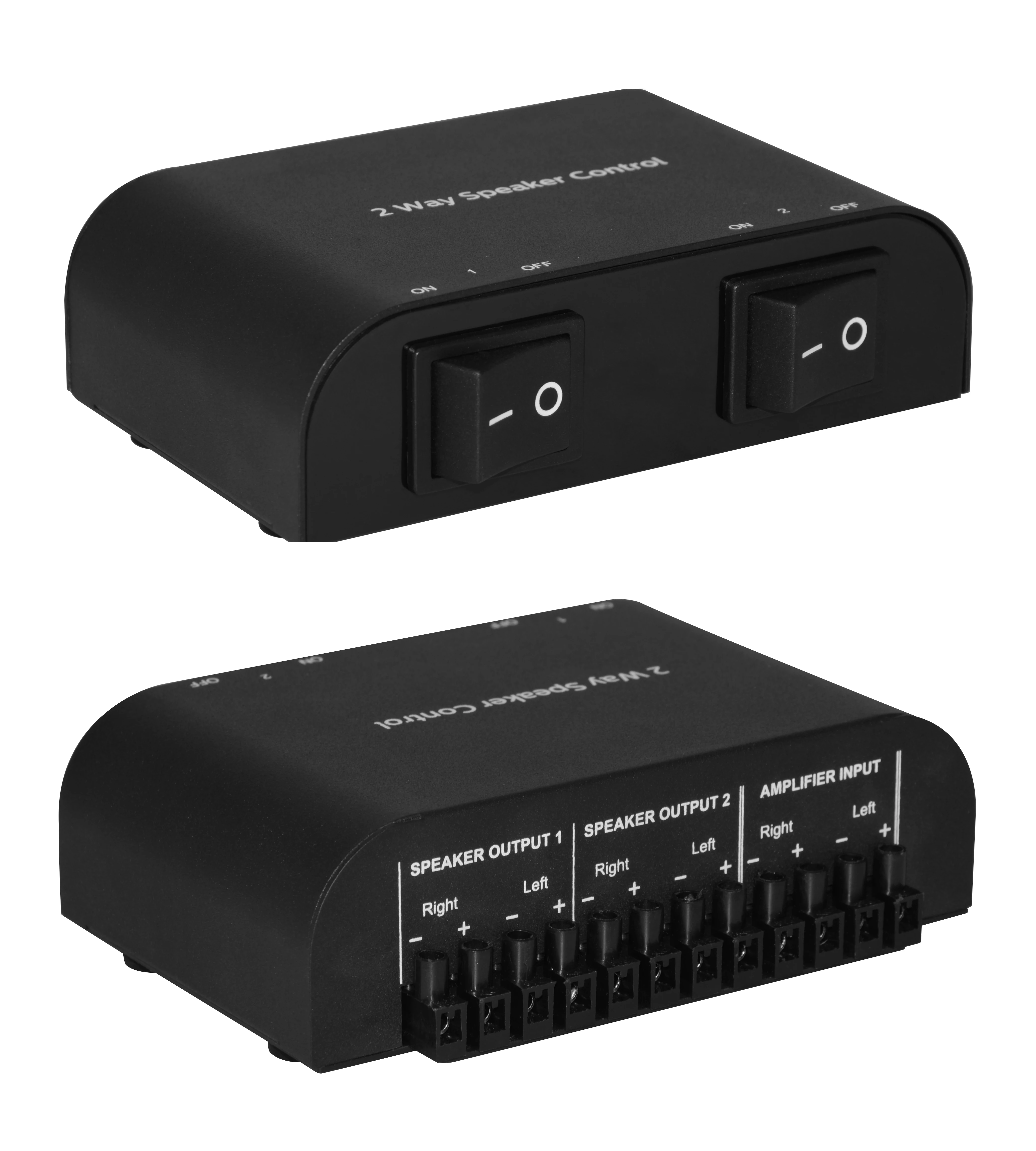 

GEN-267 2 way speaker switch with screw-type connections