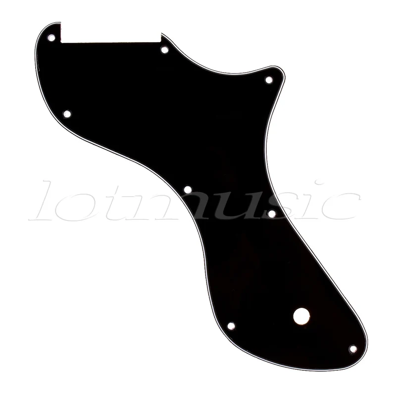 Электрическая гитара защита от царапин 4 слойная черная коричневая черепаховая