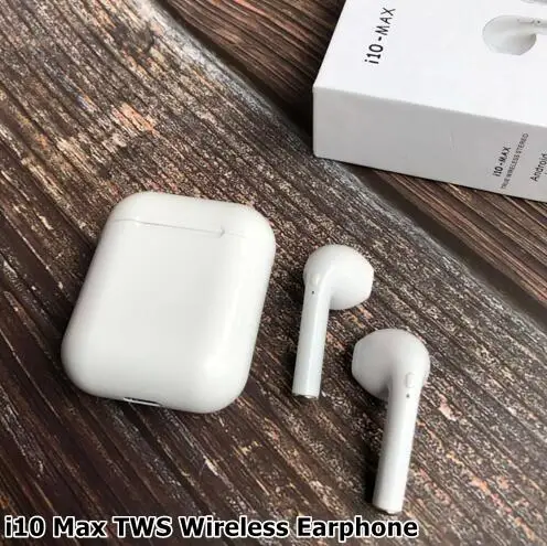 Новинка i10 Max TWS Ifans двойные мини беспроводные Bluetooth-наушники-вкладыши с зарядным