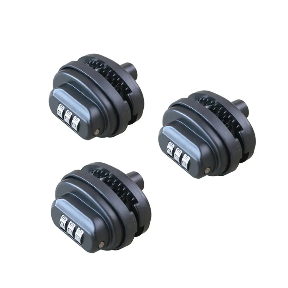 3 шт./компл. цифровой комбинированный триггерный замок пистолетный шт. черный |