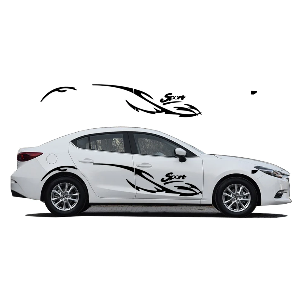 2 шт. автомобильные водонепроницаемые наклейки для Mazda 3|car styling|vehicle stickersfor mazda 3 |