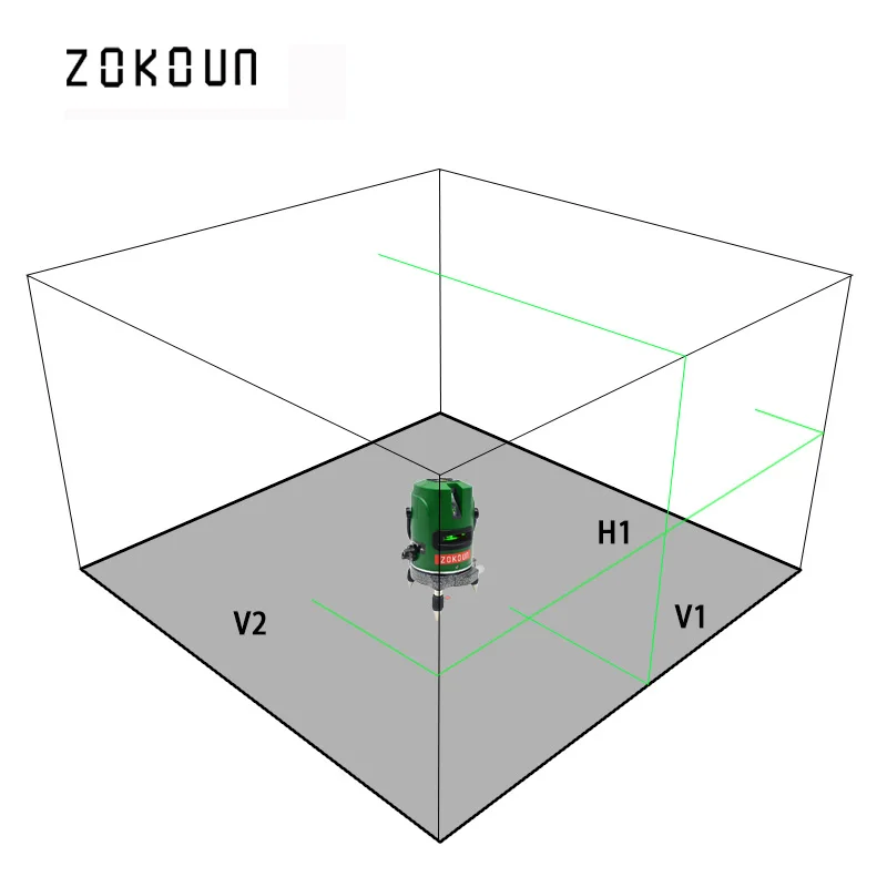 ЕС plug 2 линии 1V1H Slash функция Вертикальные Горизонтальные самонивелирующиеся крест Lazer уровень инструменты Зеленый Крест линии лазера