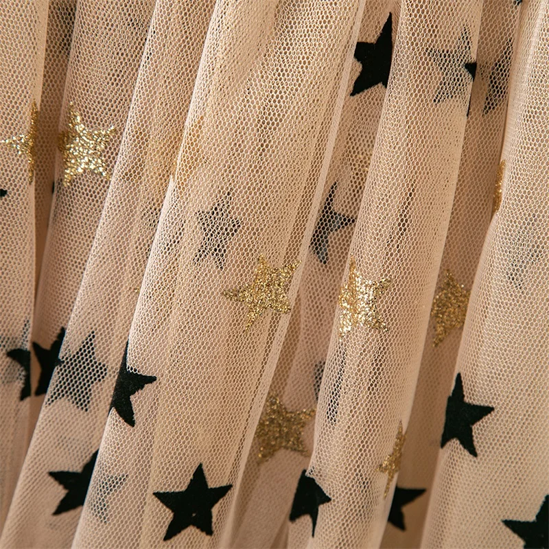 2 шт. футболка с принтом фламинго и платье сетчатой вуалью | Мать ребенок