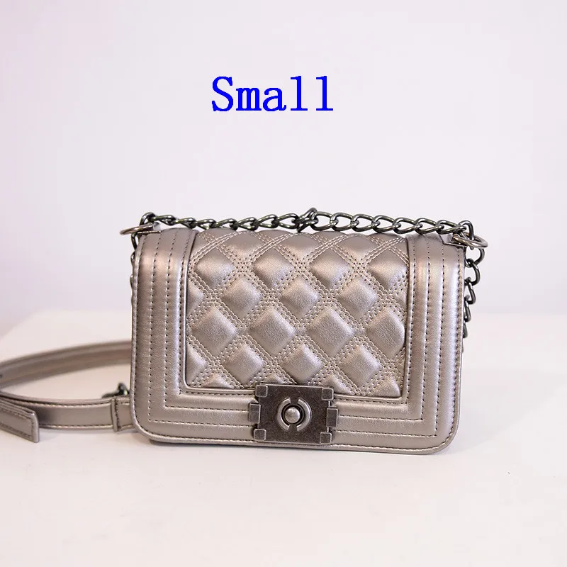 small 5 Sac a main femme de marque de luxe cuir мешочки основной de luxe femmes мешочки дизайнерские мешочки основной en cuir pour femme барсетки цепи - Цвет: small 5