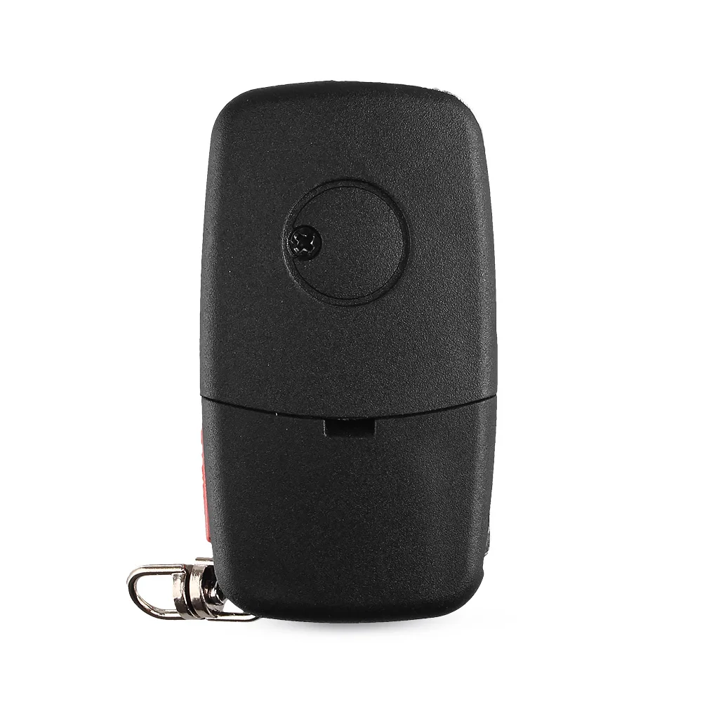Чехол KEYYOU с откидной крышкой и дистанционным брелоком для VW Passat Jetta Golf Beetle 4/3 +
