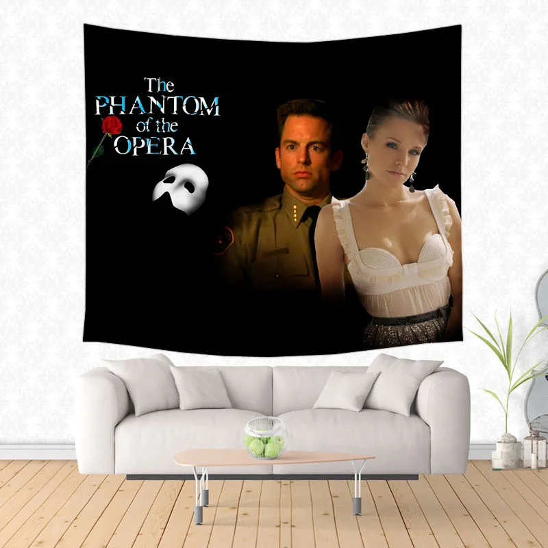 Музыкальный фантомный узор оперы гобелен декоративный настенный подвесной