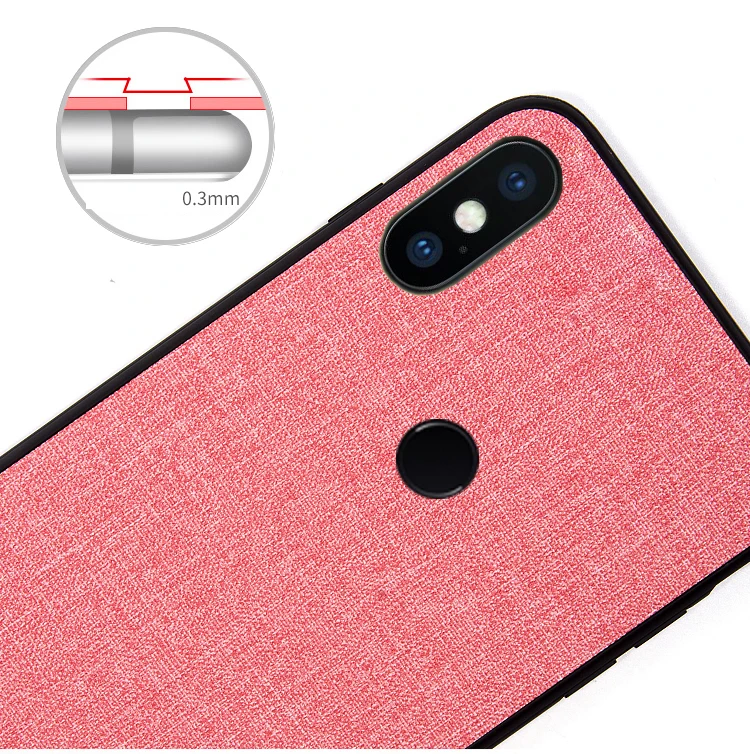 Cloth Texture Case For Xiaomi Redmi 5 Plus 6 Pro 6A S2 Y2 Soft Silicone TPU Ultra Thin Note Cover |