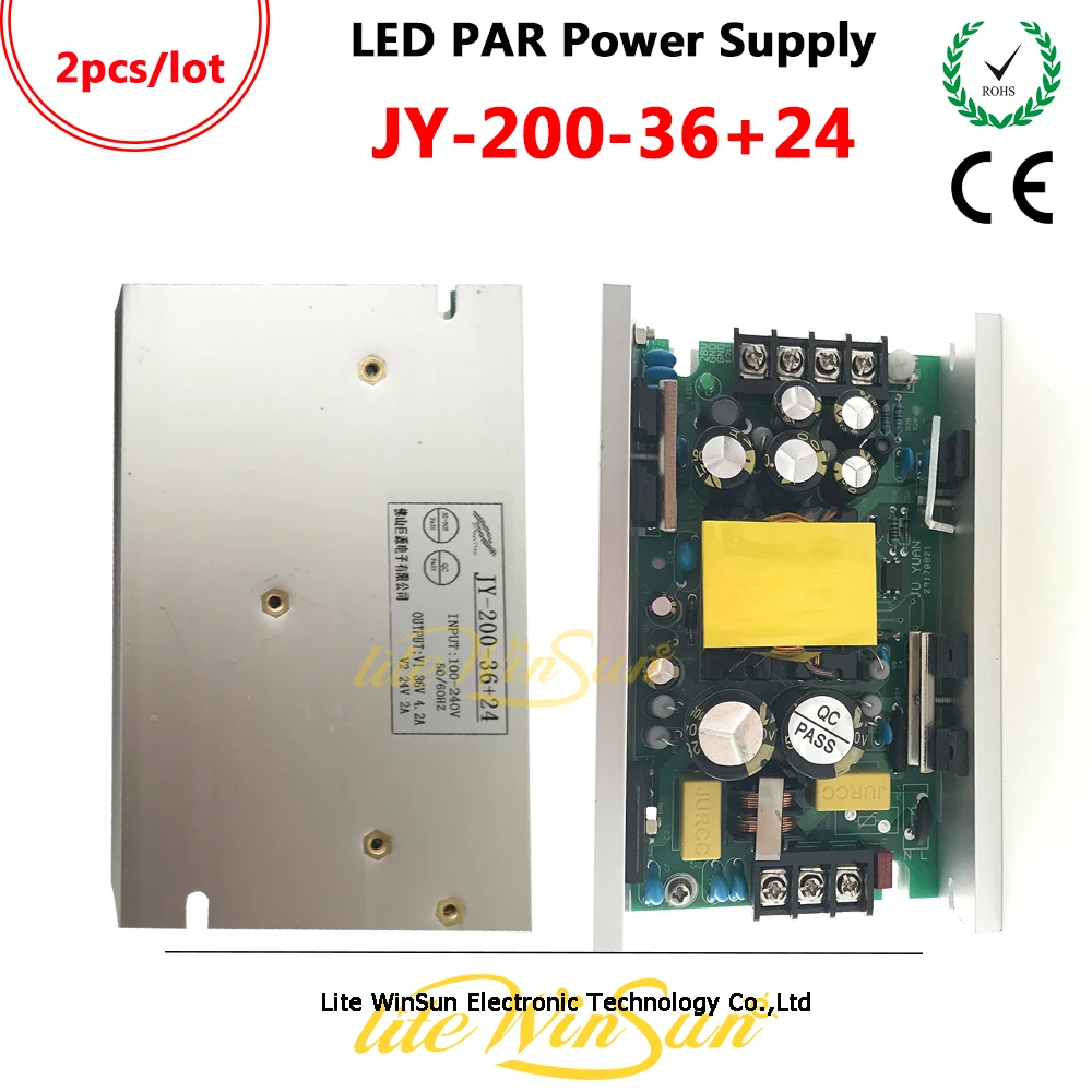 Litewinsune JY 200 36 + 24 Power Supplier Board ссветодиодный еническое освещение LED Par Drive Запасная