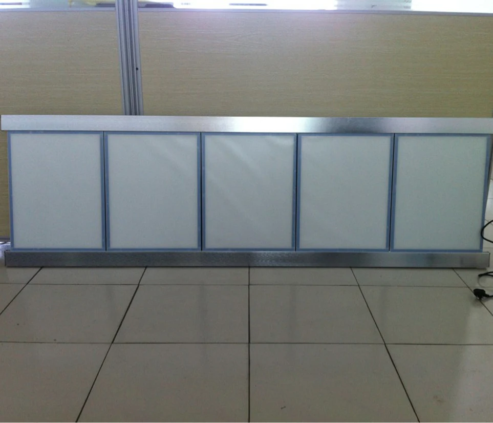 5 шт./колонна A2 размер плаката Ультратонкие светодиодные фотопанели для