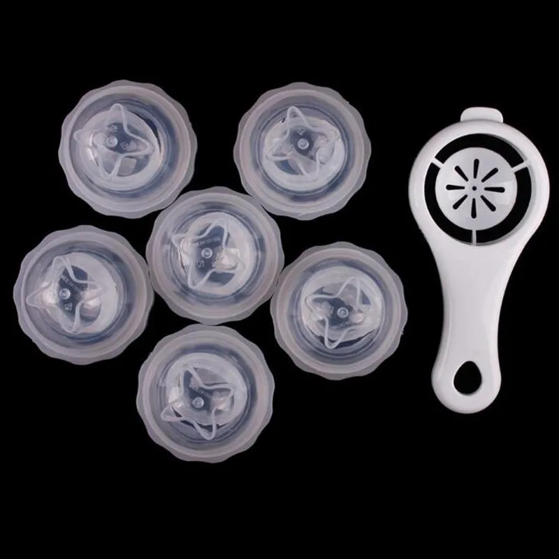 7 шт./компл. новые ясные яичные палочки сепаратор для желтка варка твердых яиц без