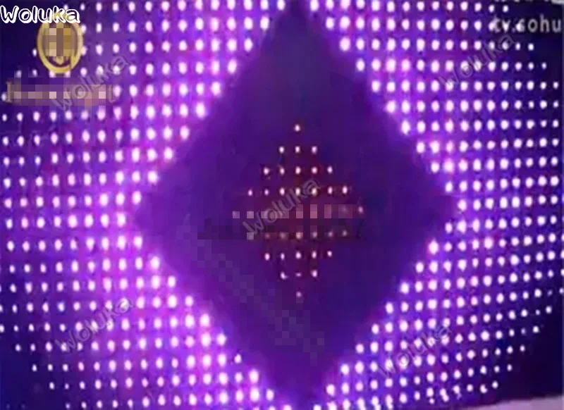 P10 видео занавеска свадебный фон RGB красочный сценическое освещение 2*3 м/3*4 м/3*6 м/4*8