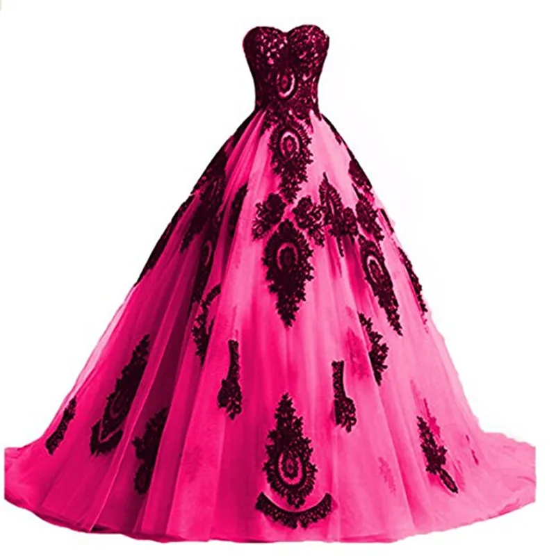 Женское фатиновое бальное платье длинное без рукавов 15 anos 2017 | Свадьбы и