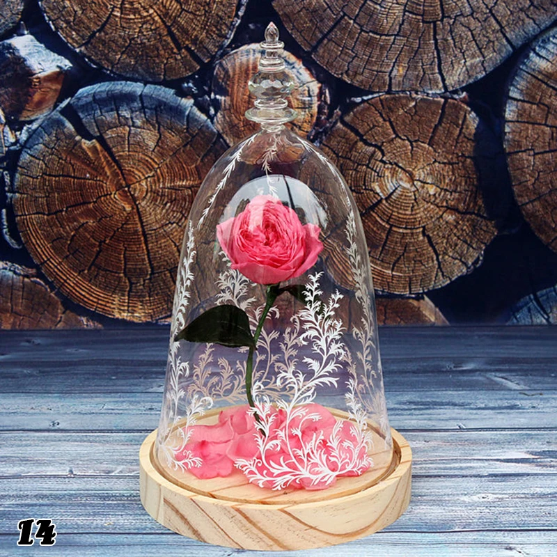 Новый цветок розы праздничный консервированный вечная роза неувядающая свежая