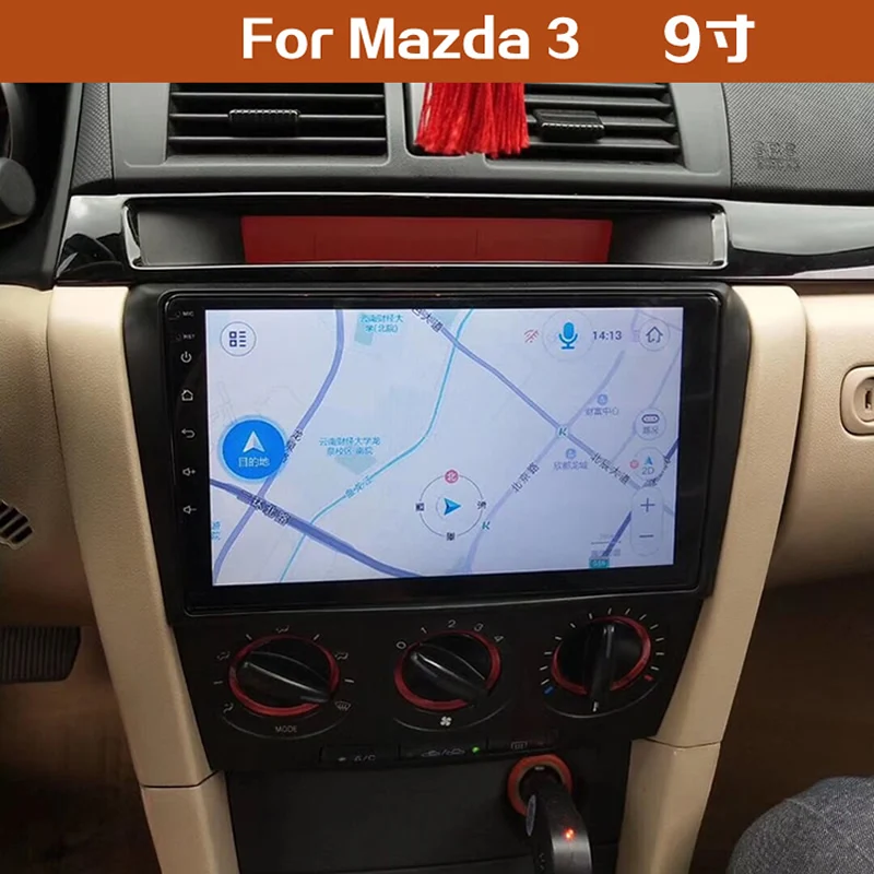 Автомобильный мультимедийный плеер FEELDO 9 дюймов Android 8 1 GPS Navi для Mazda 3 с радио FM Wi Fi