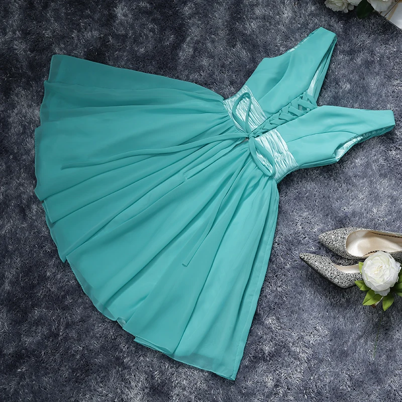 Robe de soiree вечернее платье с v-образным вырезом простое однотонное Плиссированное Шифоновое Платье Vestidos de festa платья для выпускного вечера на заказ