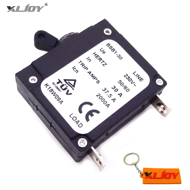 XLJOY BSB1 30 In 30A AMP 230V генератор автоматический выключатель 37 5 A Trip Amps 2000A 50