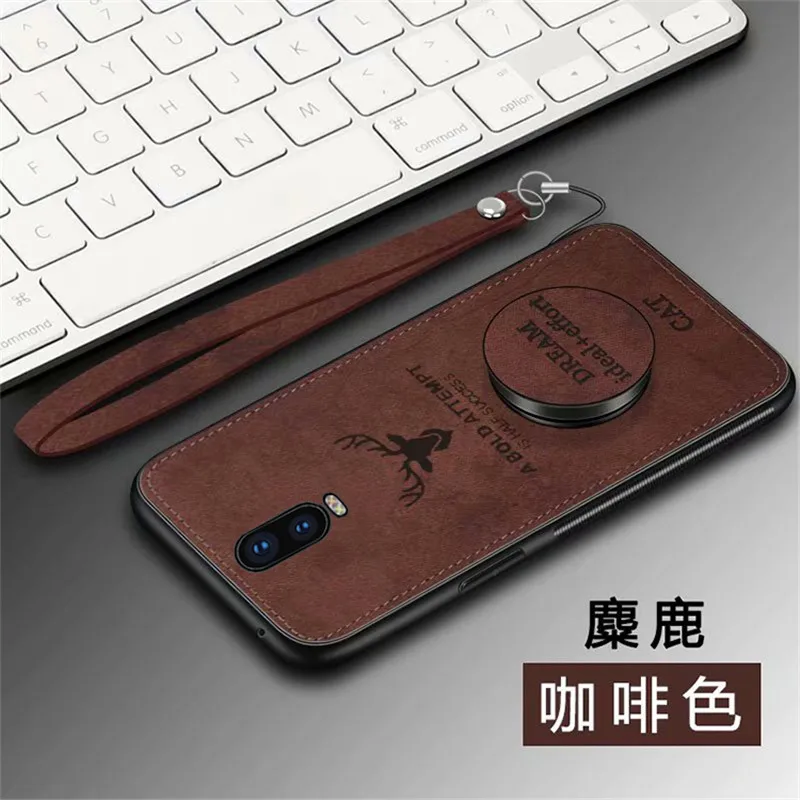 Чехол PDGB с 3D рисунком оленя из мультфильма прочный защитный чехол ТПУ для OnePlus 6 6T