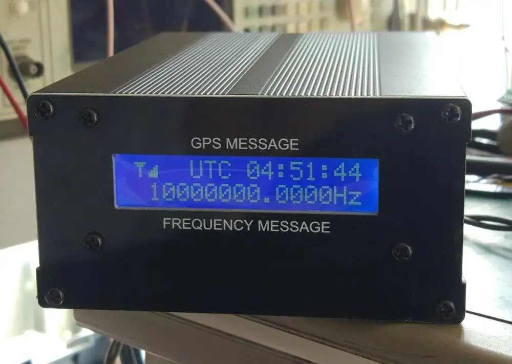 Square wave Gps DO gps часы 10 м Синусоидальная волна с ЖК-дисплеем частотное сообщение gps disciplминированный осциллятор+ антенна+ Мощность - Цвет: Square wave