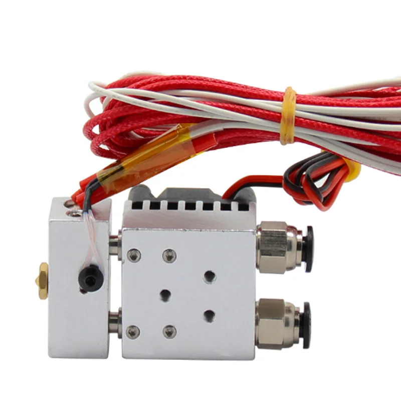 Kee Pang 2 in 1 Out J-Head Single Head Double Color Remote Extruder Hot End Mix Extrusion with 1.75 Filament for 3D Accessories |
