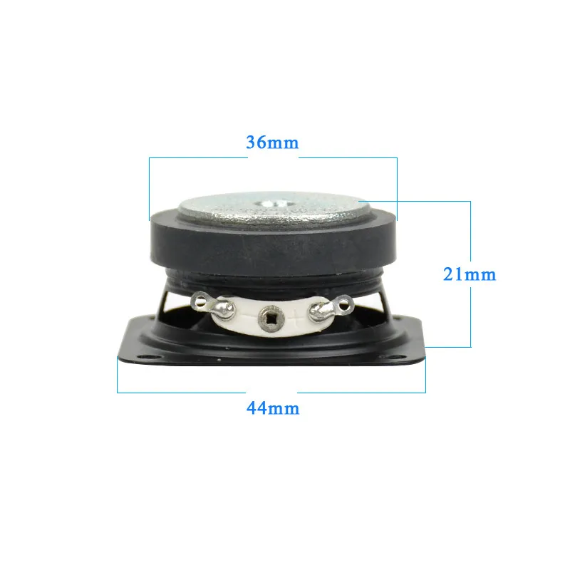 AIYIMA 2 шт 1,5 дюймов Мини Полнодиапазонный динамик s 4Ohm 2 Вт PP Pot Cloth Edge аудио портативный громкий динамик DIY для bluetooth-динамика