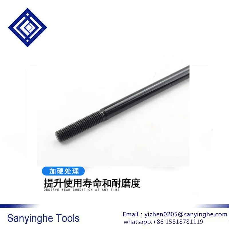 Аксессуары для фрезерного станка 2 шт./лот R8 Коллет тяга бар Метрическая грубая