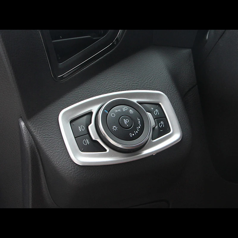 Подходит для Ford Focus Kuga escape 2017 2018 ABS Хромированная противотуманная фасветильник