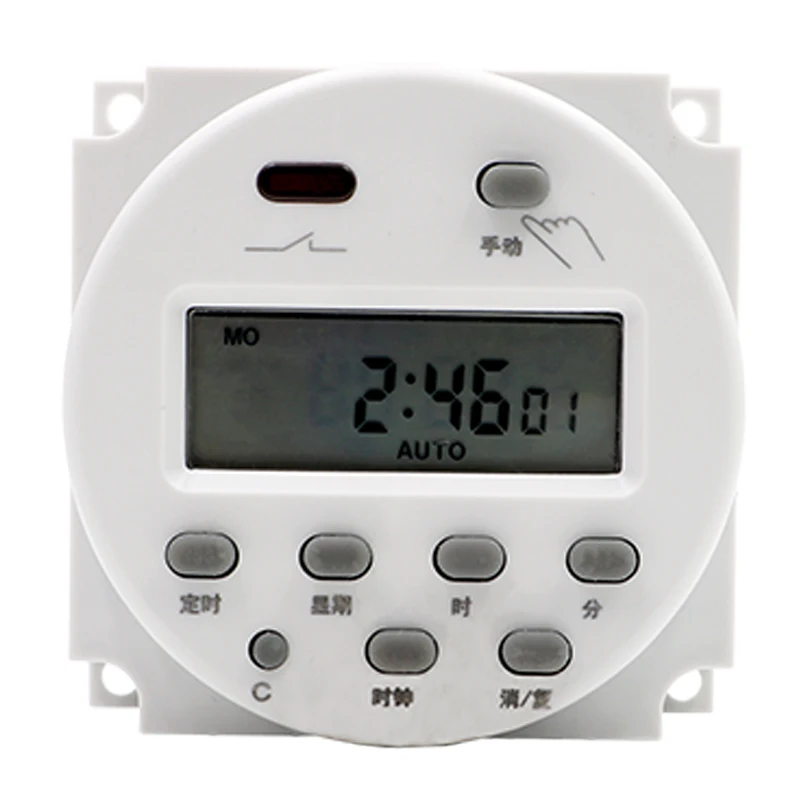 Microcomputer time control switch CN101A small timer light box timing power off automatic 220/12V | Обустройство дома