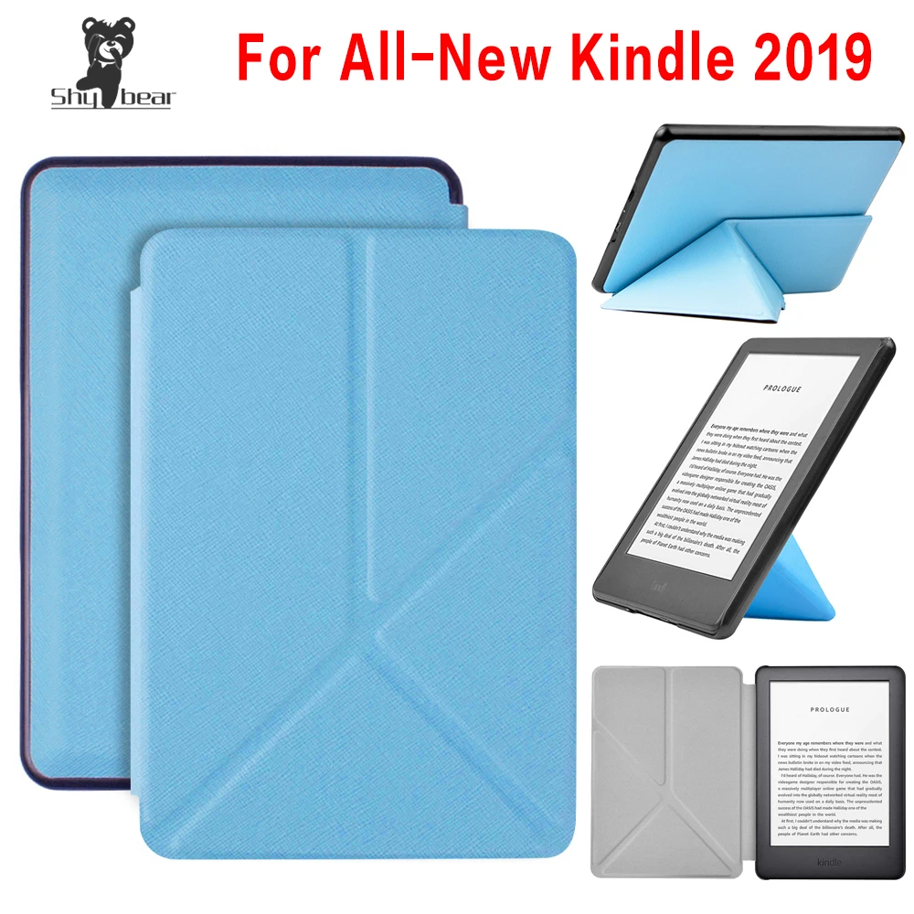 Чехол для Kindle 10 го поколения 2019 нового J9G29R оригами E reader Slim Funda Capa|Чехлы планшетов и