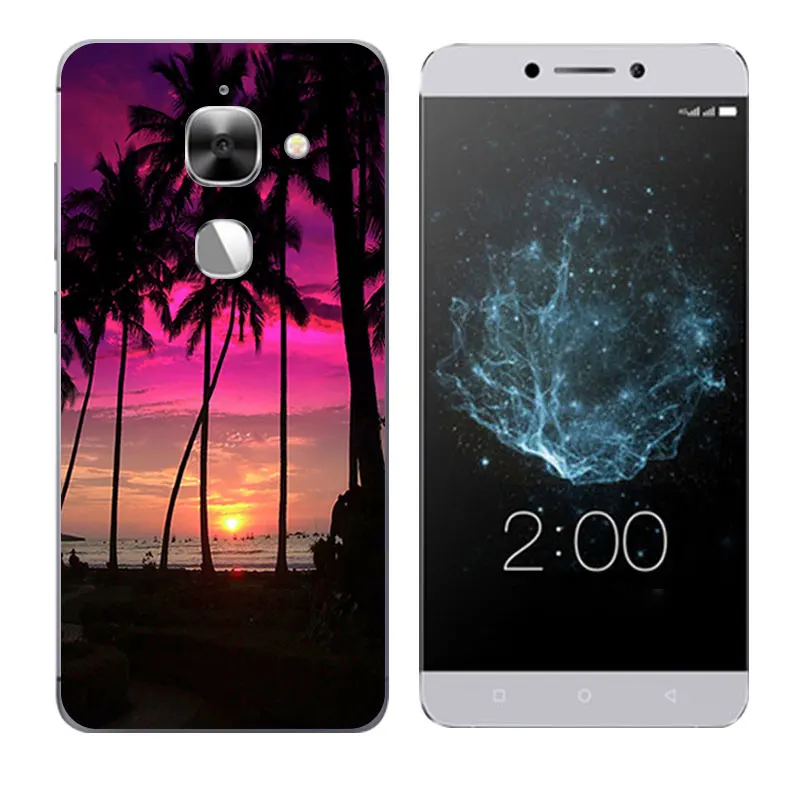 Для LeEco Le Max2 случае X820 силиконовые Letv Le Max 2 Чехол Leeco Max2 Coque сосны печати для Le эко Le 2 Max X829 X821 - Цвет: 17