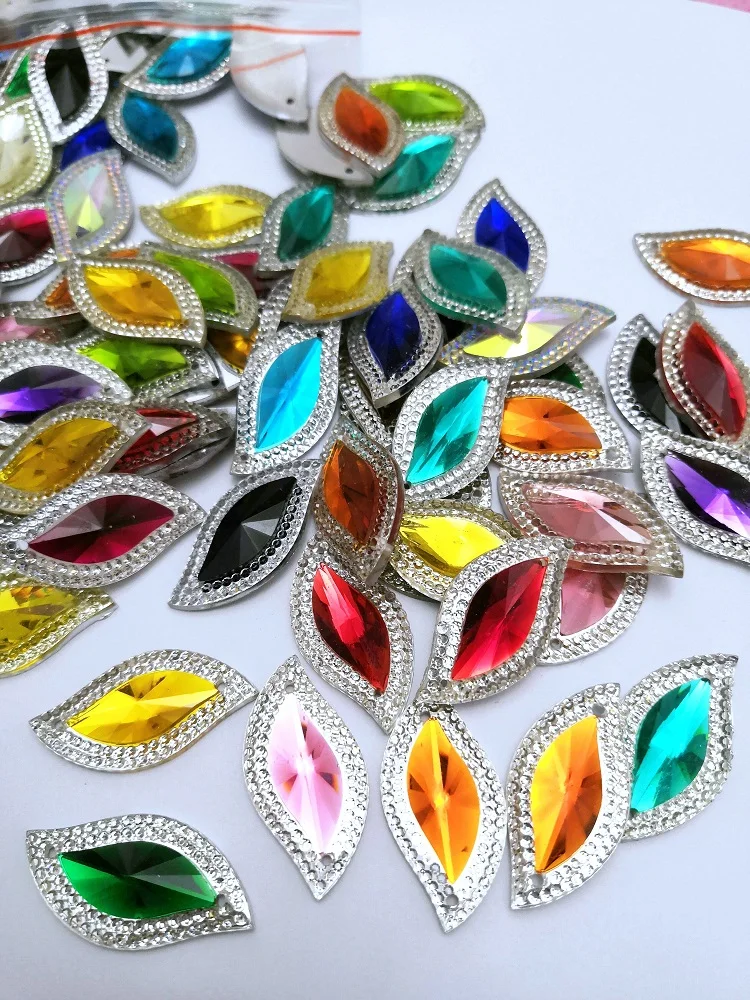 S образная ПРИШИТАЯ свободная одежда Diy украшенные камнями и кристаллами Стразы