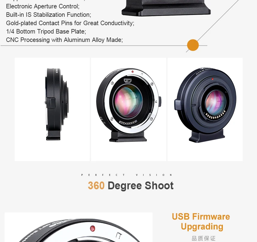 Commlite 0.71x Электронный Автофокус редуктор Скорость усилитель адаптер для Canon объектив к M4/3 камера GH4 GH5 GF6 E-M10 OM-D GH5S