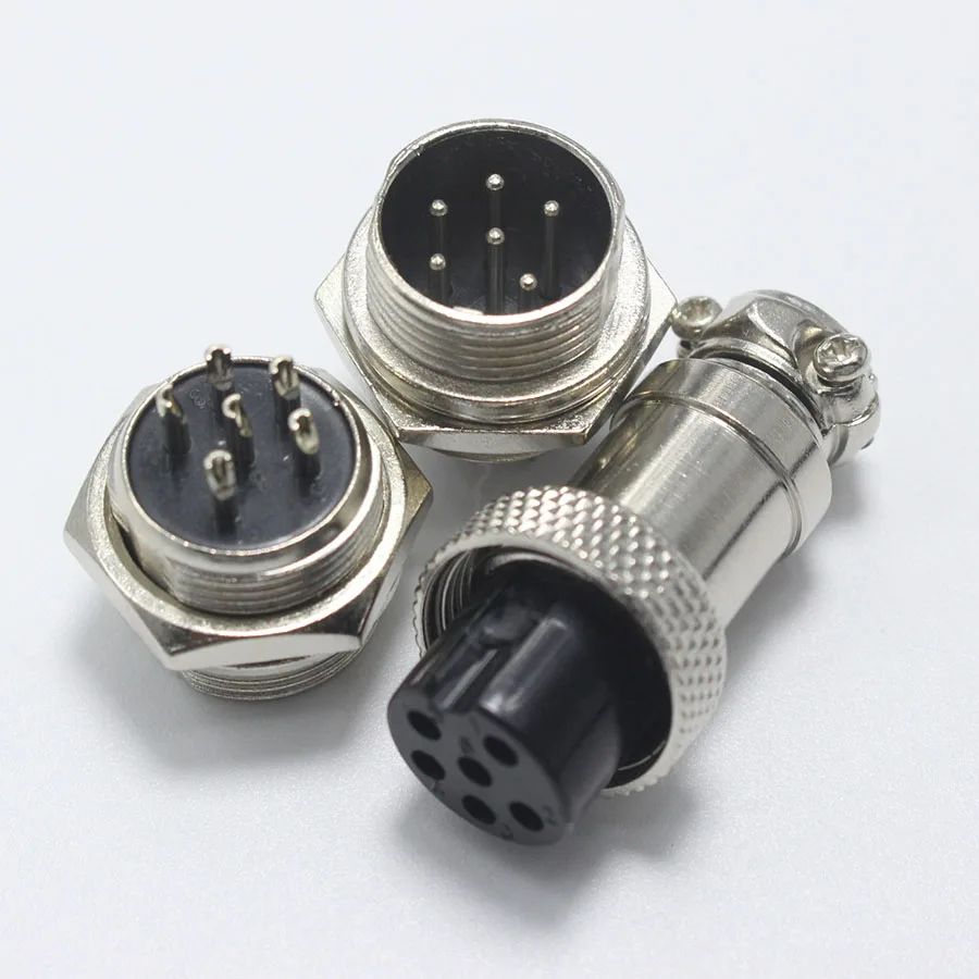 EClyxun 1 комплект GX16 XLR 16 мм 2 3 4 5 6 7 8 9 10 Pin гнездовой штекер мужской шасси крепление гнездо авиационный разъем высокое качество