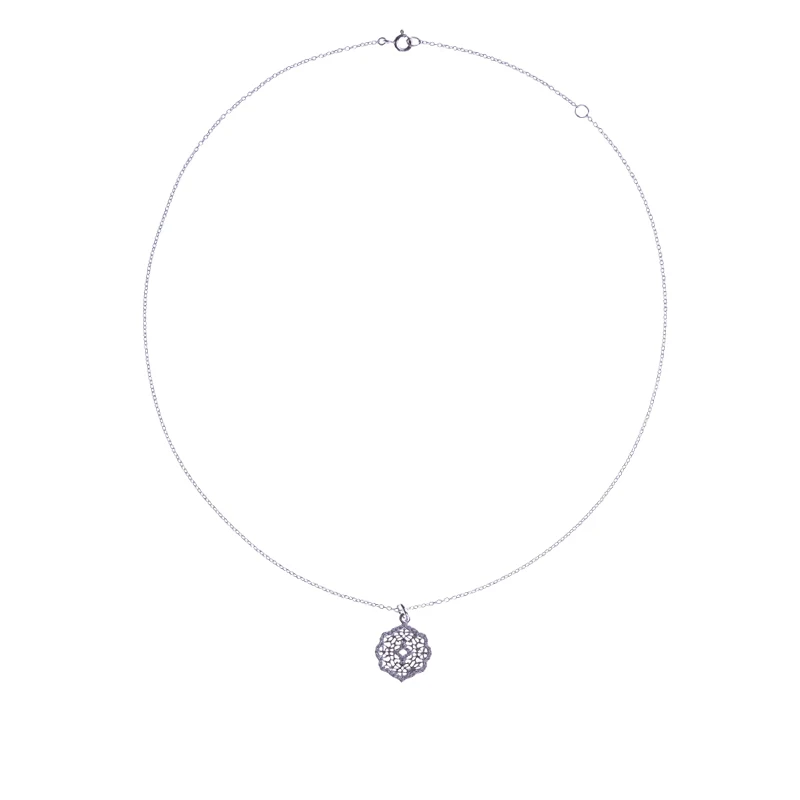Бутик amorita silver925 фианиты маленький кулон ожерелья | Украшения и аксессуары