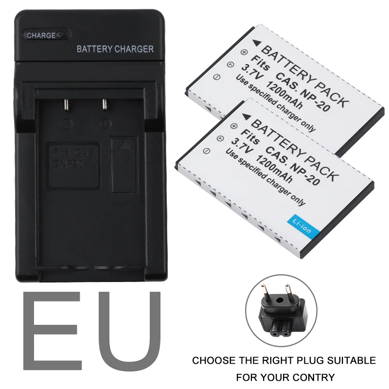 EU NP-20 NP-20DBA NP20 Батарея для объектива с оптическими зумом Casio Exilim EX-Z3 EX-Z4 EX-Z5 EX-Z6 EX-Z7 EX-Z8 EX-Z11 EX-Z60 EX-Z65 EX-Z70 - Цвет: EU